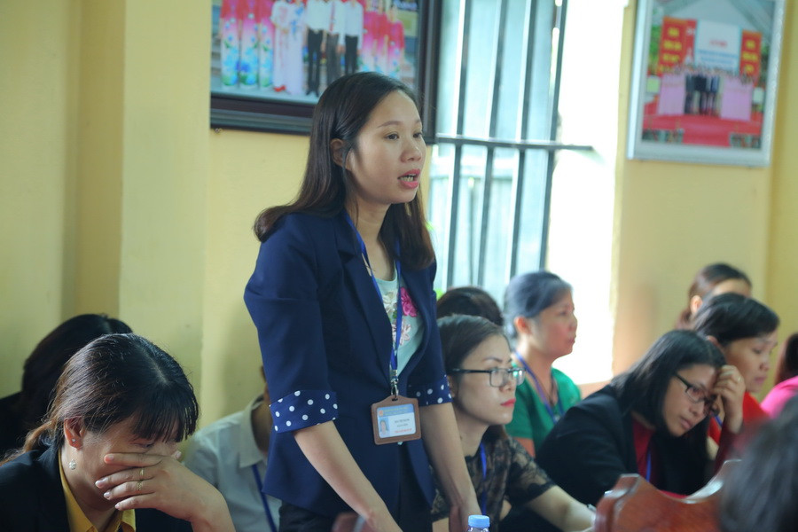 Cô giáo chủ nhiệm báo cáo sự việc