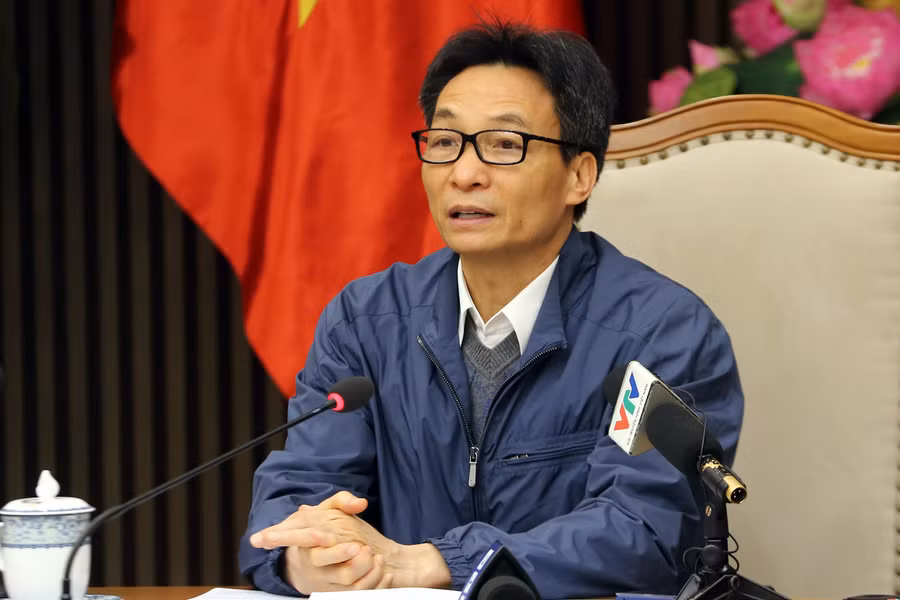 Phó Thủ tướng Vũ Đức Đam chủ trì cuộc họp