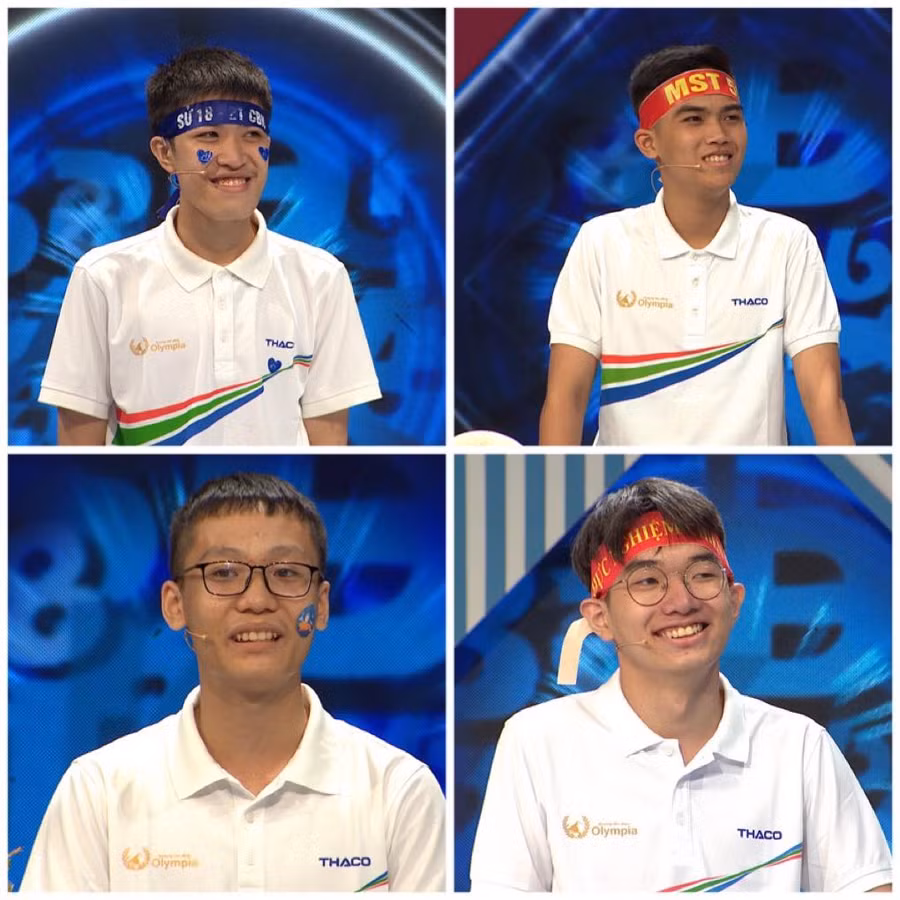 Các thí sinh tại cuộc thi quý IV.