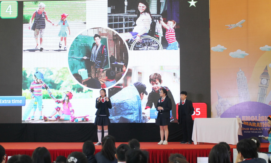 Một phần thi trong chương trình.