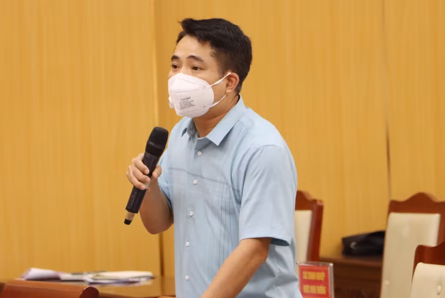 Giám đốc Sở Xây dựng Bắc Ninh giải đáp kiến nghị của doanh nghiệp.