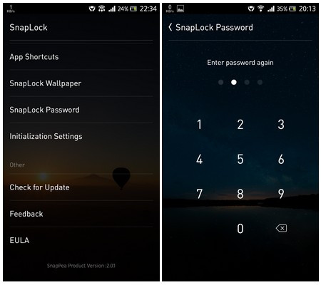 Ứng dụng khóa màn hình thông minh và hữu ích cho smartphone ảnh 7 Cuối cùng nhấn nút Finish để hoàn tất quá trình thiết lập trên SnapLock.