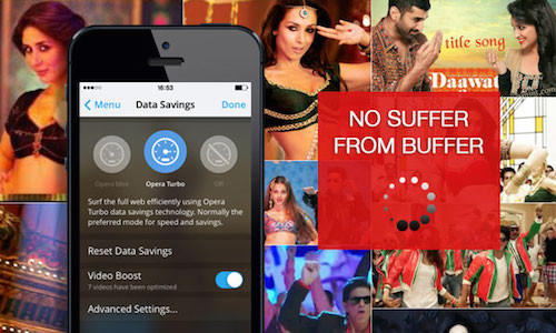 Tính năng mới trên Opera Mini giúp cải thiện tốc độ video. Opera-Mini-video-boost-6671-1423149488.j