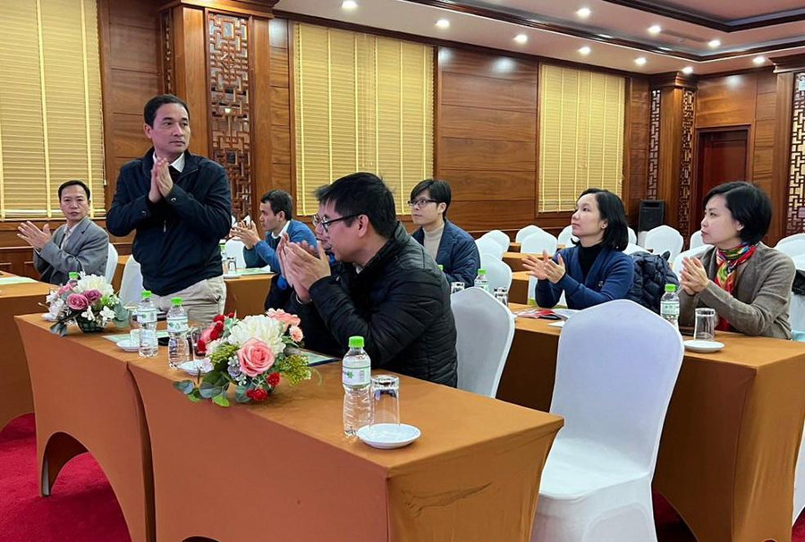 Các đại biểu dự tập huấn. Các đại biểu dự tập huấn.