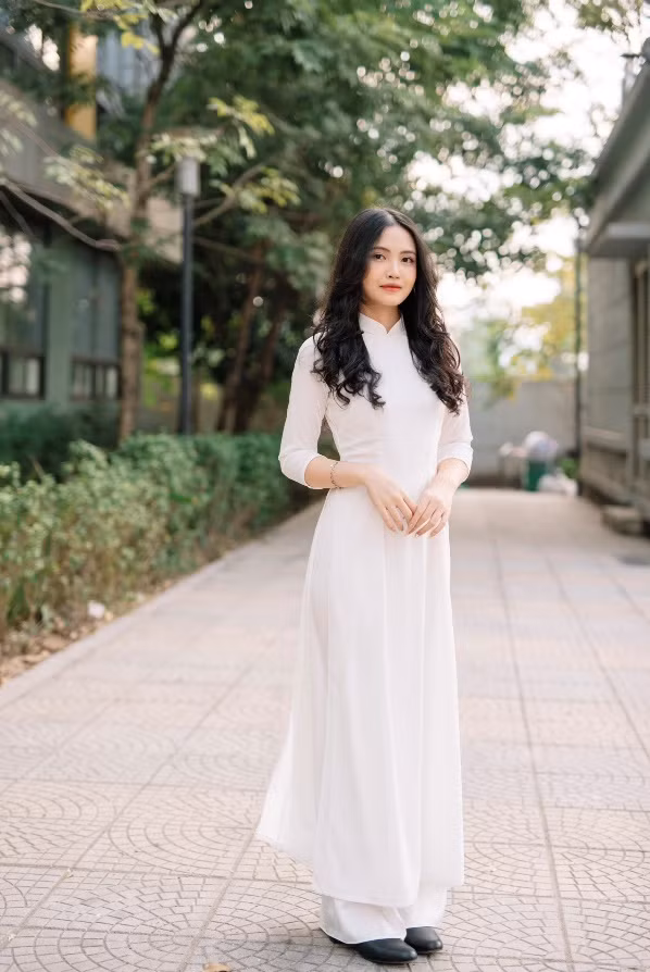 Lê Huyền Thảo - nữ sinh xuất sắc lớp 12G1 (trường THCS - THPT Newton).