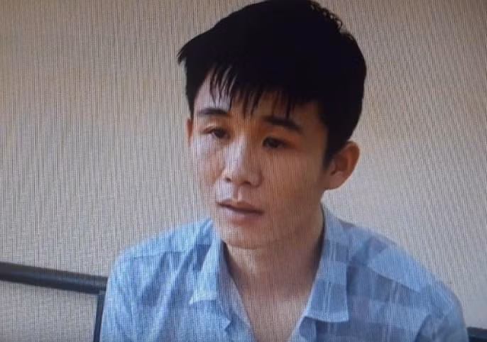 Hà Văn Vụ tại cơ quan chức năng.