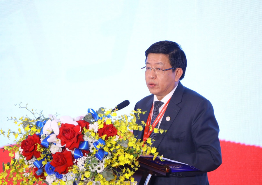 Phó Chủ tịch UBND TP Hà Nội - Dương Đức Tuấn phát biểu. Phó Chủ tịch UBND TP Hà Nội - Dương Đức Tuấn phát biểu.