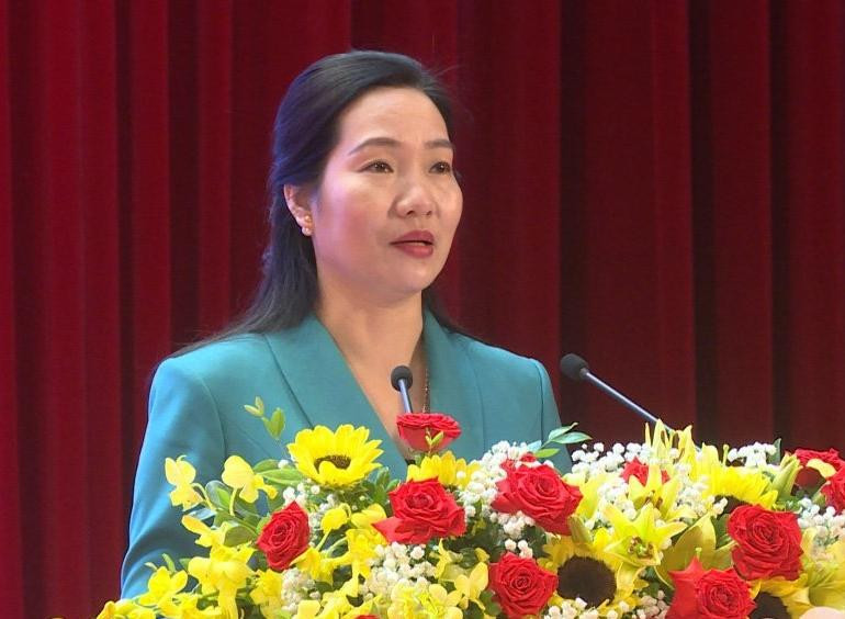Bà Nguyễn Thị Hạnh, Phó Chủ tịch UBND tỉnh Quảng Ninh.