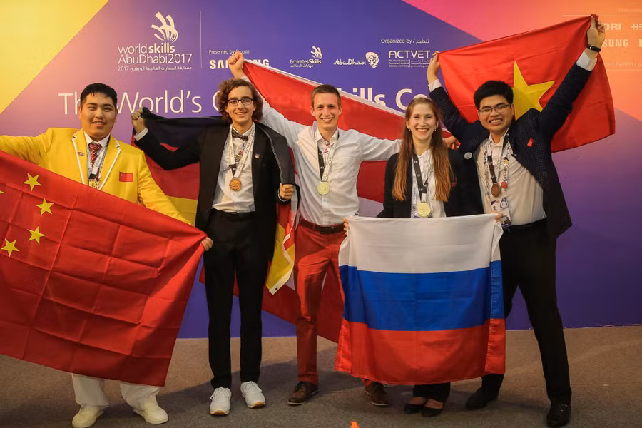 Việt Nam đạt giải cao tại cuộc thi tay nghề thế giới