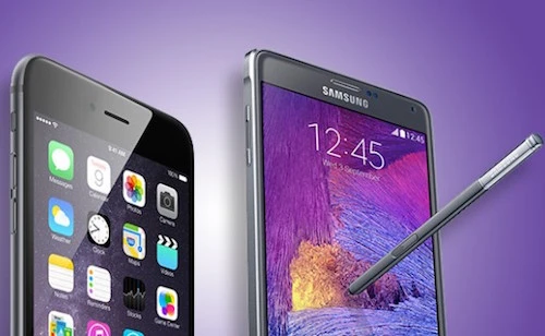 iPhone 6 vượt Galaxy Note 4 ngay trên quê nhà của Samsung