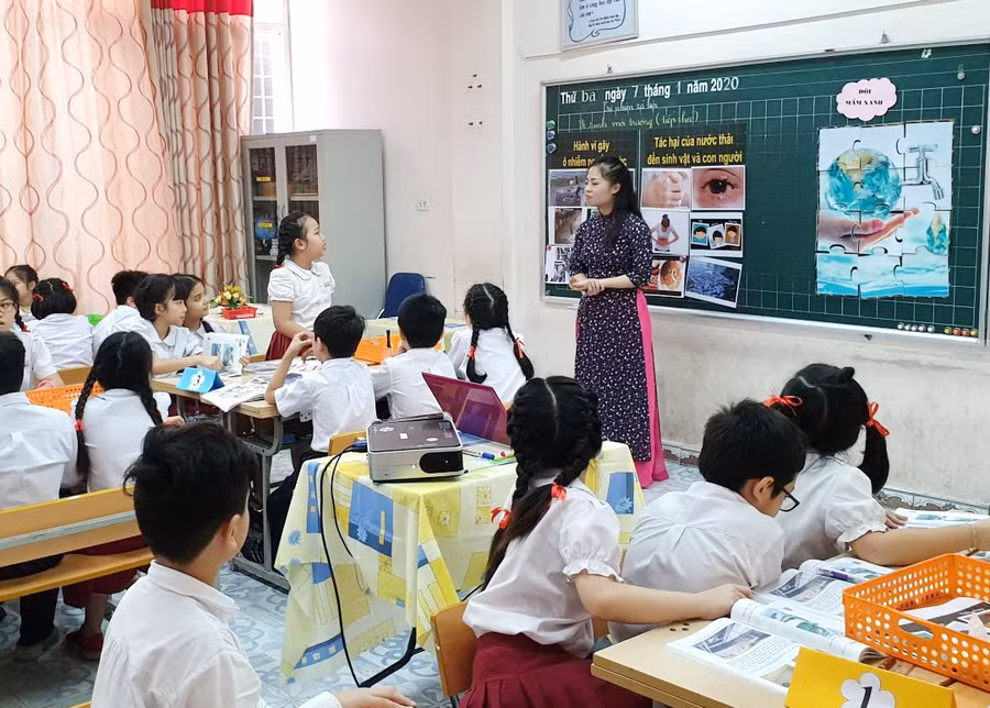 Hoàn Kiếm: 100% trường học đã xây dựng và phát triển website chính thức