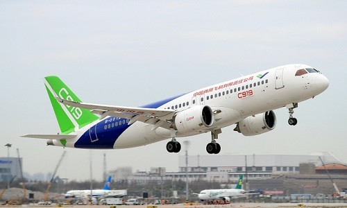 Máy bay Trung Quốc đẹp không kém máy bay của Boeing, Airbus