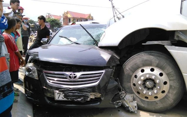 Hiện trường vụ tai nạn 