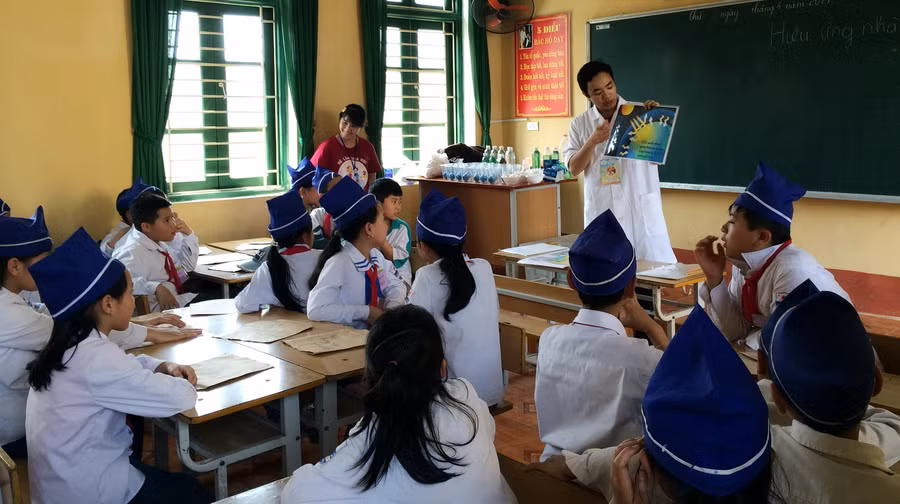 Nhiều điều bổ ích từ hội trại “Bé làm khoa học”