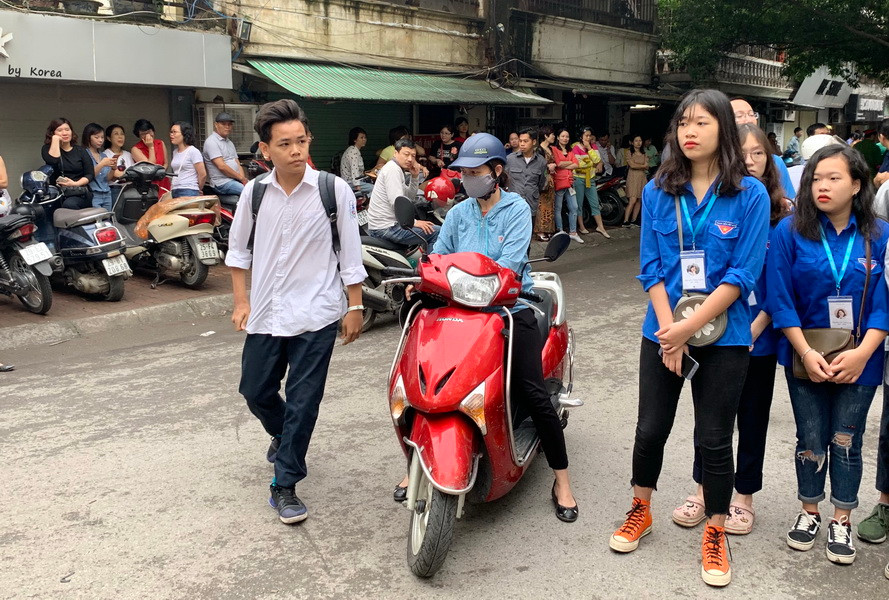 Học sinh Hà Nội tự tin trước 2 môn thi cuối vào lớp 10