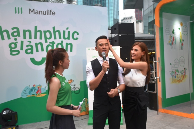 Vợ chồng diễn viên Lương Thế Thành - Thúy Diễm tham gia chia sẻ tại chương trình chiều ngày 7/12