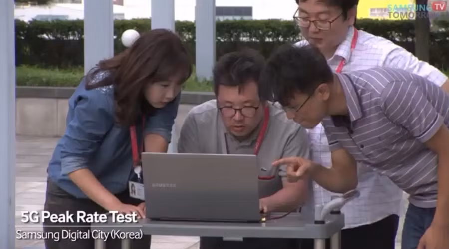 Mạng 5G của Samsung đạt tốc độ 7.5Gbp