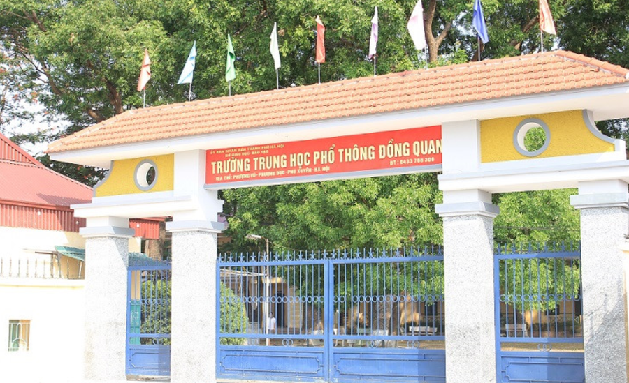 Trường THPT Đồng Quan huyện Phú Xuyên, ngôi trường có rất nhiều thủ khoa trong những năm học vừa qua Trường THPT Đồng Quan huyện Phú Xuyên, ngôi trường có rất nhiều thủ khoa trong những năm học vừa qua