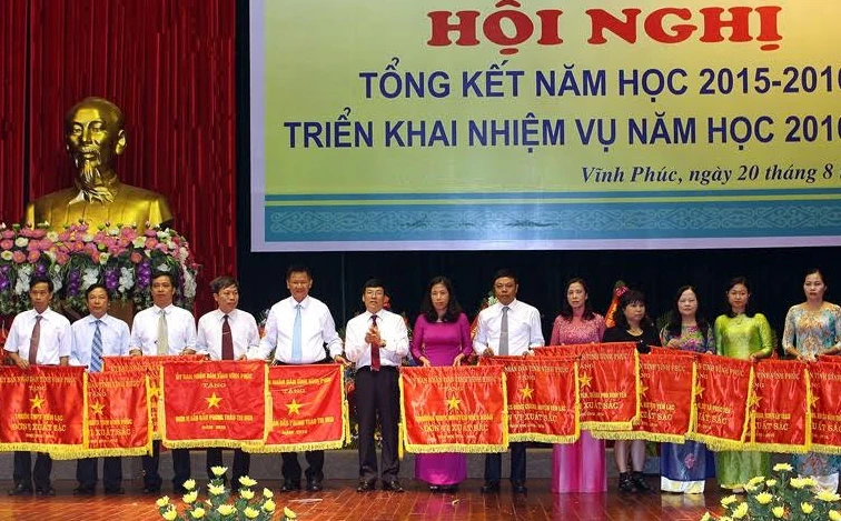 Vĩnh Phúc hoàn thành xuất sắc nhiệm vụ năm học 2015 - 2016