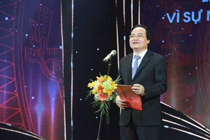 Bộ trưởng Bộ GD&ĐT Phùng Xuân Nhạ: "Hình ảnh đẹp của ngành Giáo dục được lan tỏa trong dư luận xã hội là nhờ phần lớn từ báo chí". Bộ trưởng Bộ GD&ĐT Phùng Xuân Nhạ: "Hình ảnh đẹp của ngành Giáo dục được lan tỏa trong dư luận xã hội là nhờ phần lớn từ báo chí".