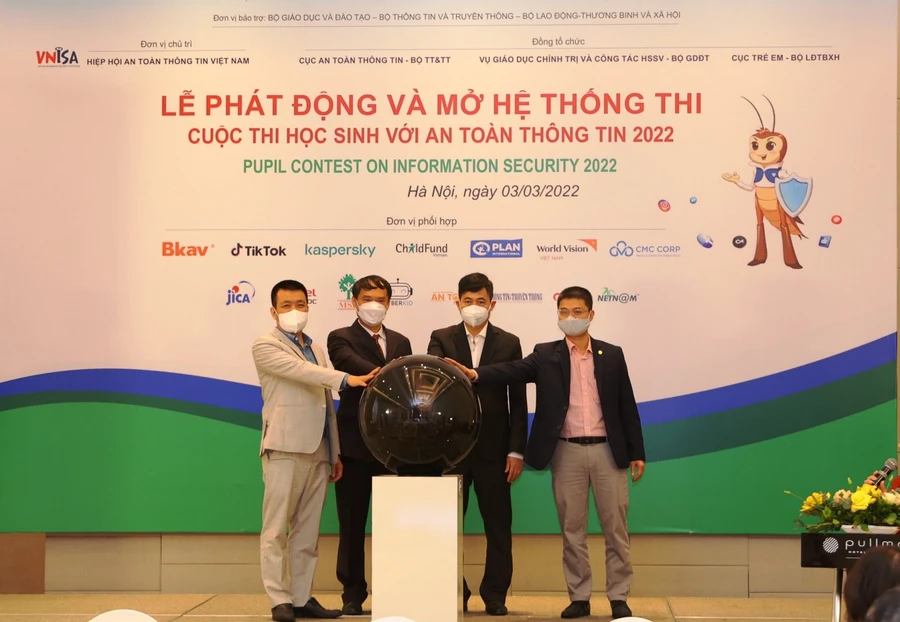 Lễ phát động và mở hệ thống cuộc thi “Học sinh với an toàn thông tin 2022”