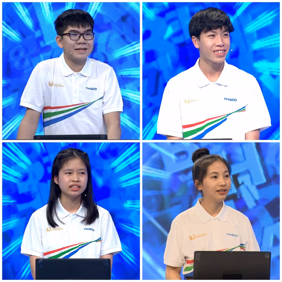 Các thí sinh tham dự cuộc thi.