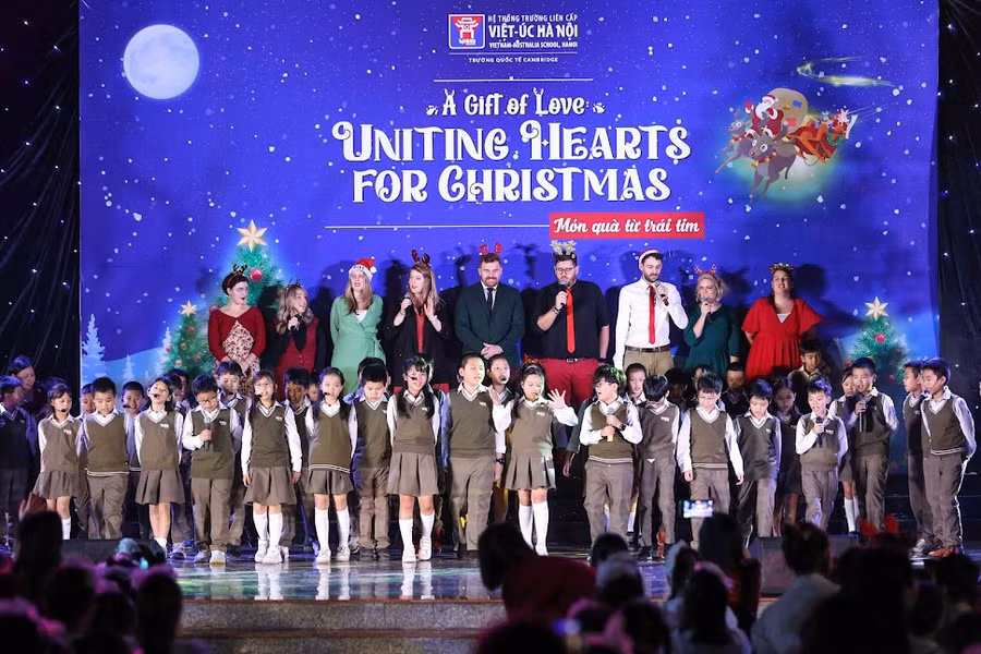 Trường Việt - Úc Hà Nội với hoạt động thiện nguyện.