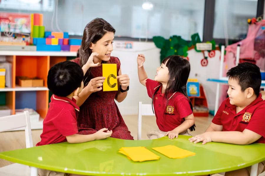 Học sinh VAS trong một giờ học.