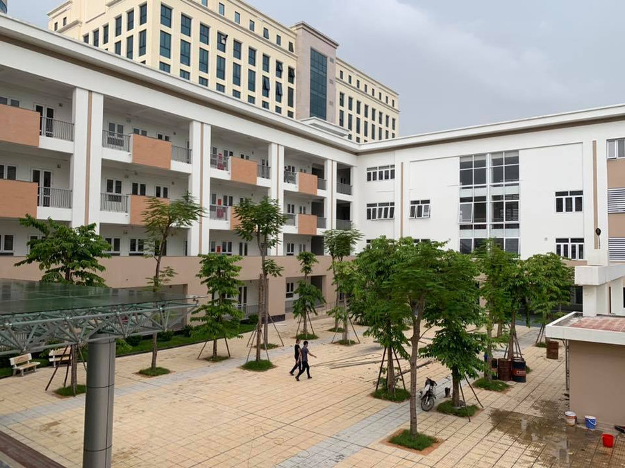 Công trình Trường THCS Phương Mai mới đã được hoàn thiện từ cuối năm 2018 Công trình Trường THCS Phương Mai mới đã được hoàn thiện từ cuối năm 2018