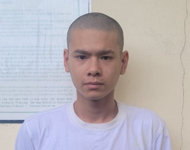 Nguyễn Tuấn Anh tại cơ quan điều tra.