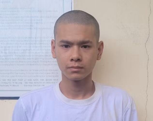 Nguyễn Tuấn Anh tại cơ quan điều tra.