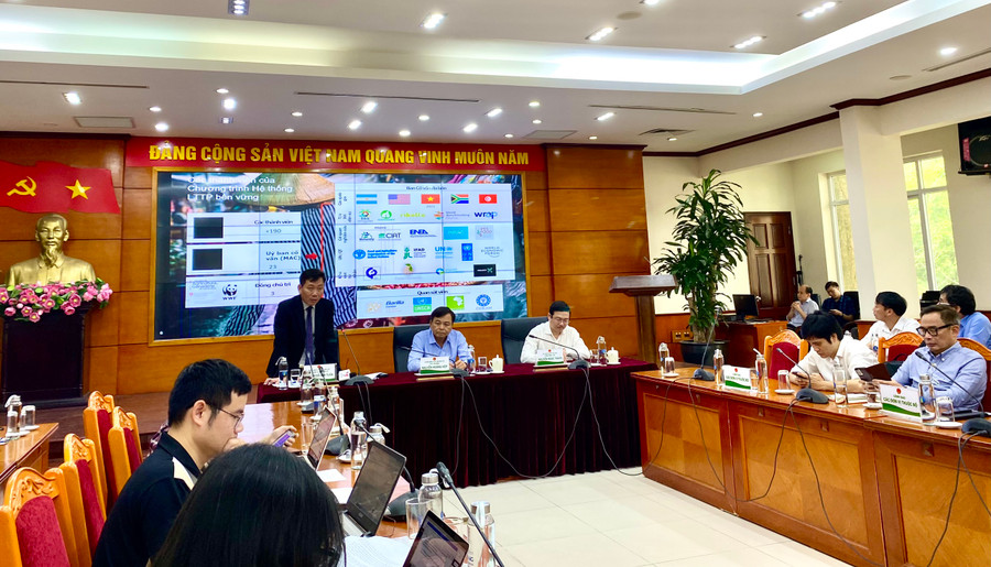 Ông Nguyễn Đỗ Anh Tuấn, Vụ trưởng Vụ Hợp tác quốc tế (Bộ NN-PTNT) phát biểu.