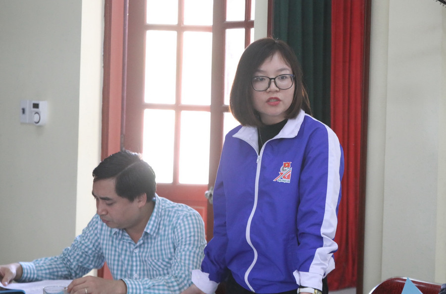 Đại diện Trung ương Đoàn phát biểu