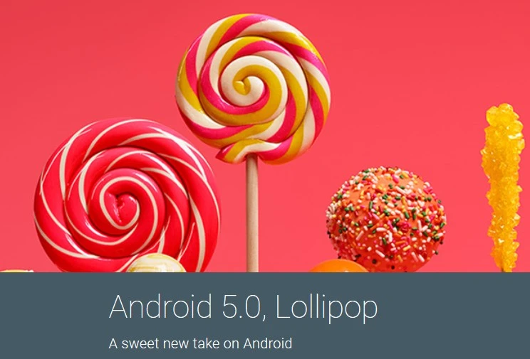 Lollipop lần đầu lọt vào bảng thị phần Android