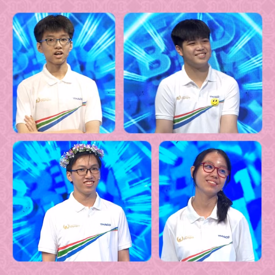 Các thí sinh tham dự cuộc thi.