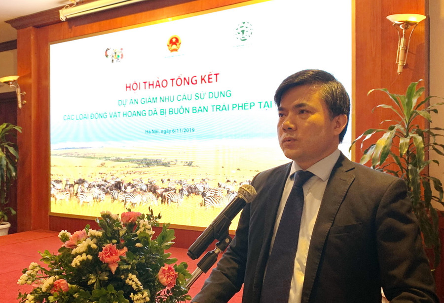 Ông Bùi Văn Linh phát biểu tại hội thảo