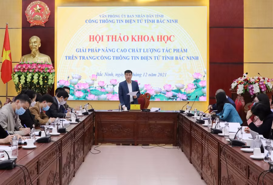 Toàn cảnh buổi Hội thảo.