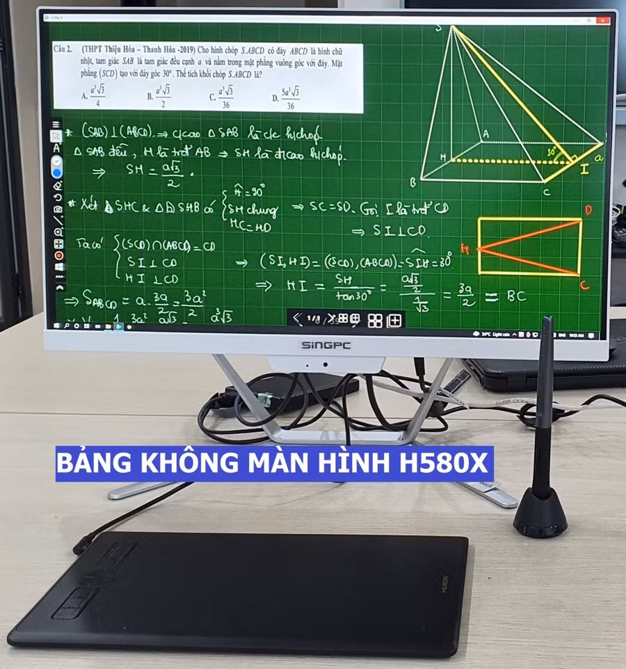 Thiết bị giáo dục hỗ trợ dạy và học, thích ứng với dịch.