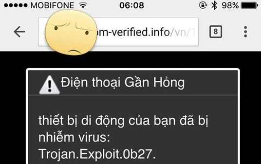 Gõ sai tên miền có thể… “dính” mã độc