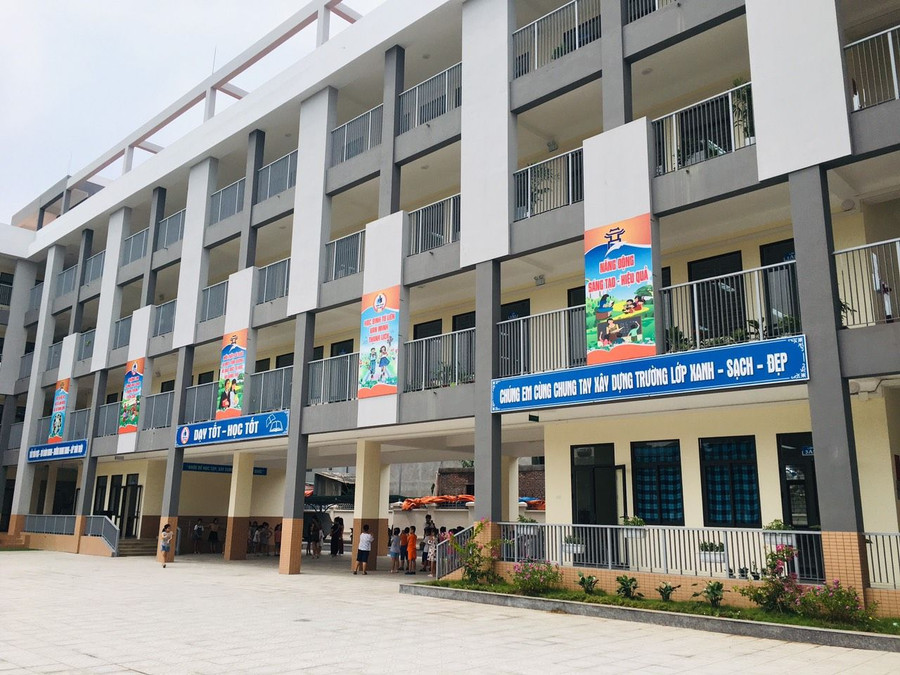 Hà Nội xây mới nhiều trường học khang trang hiện đại Hà Nội xây mới nhiều trường học khang trang hiện đại
