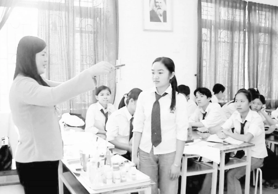 Áp dụng tích hợp liên môn trong giờ khoa học