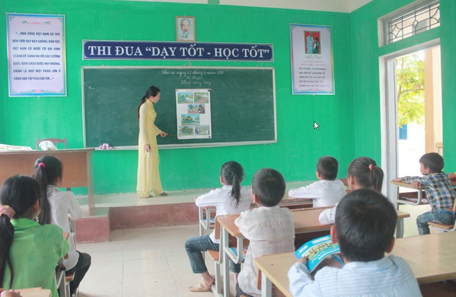 Một giờ học của cô trò trường tiểu học Số 1 Noong Hẻo Một giờ học của cô trò trường tiểu học Số 1 Noong Hẻo