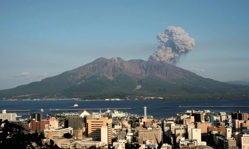 Núi lửa Sakurajima, Nhật Bản có thể phun trào dữ dội trong 30 năm tới. 