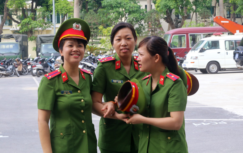 trang phục công an, trang phục CAND mới trang phục công an, trang phục CAND mới