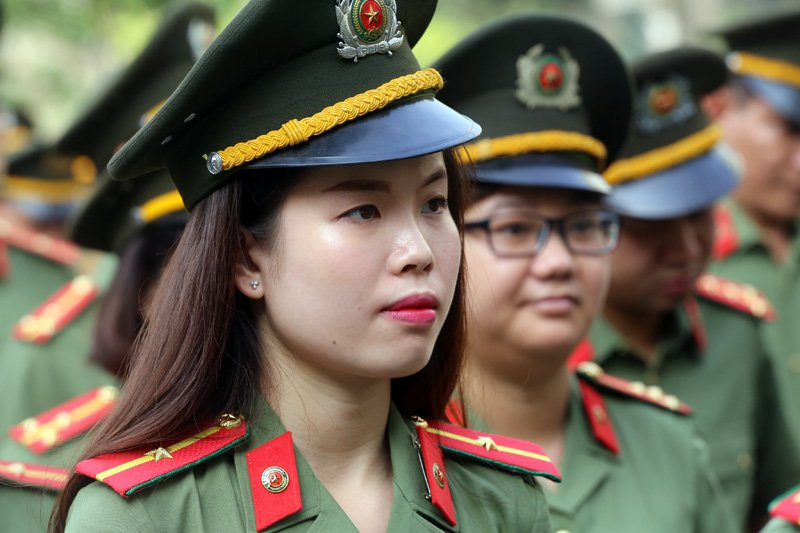 trang phục công an, trang phục CAND mới trang phục công an, trang phục CAND mới