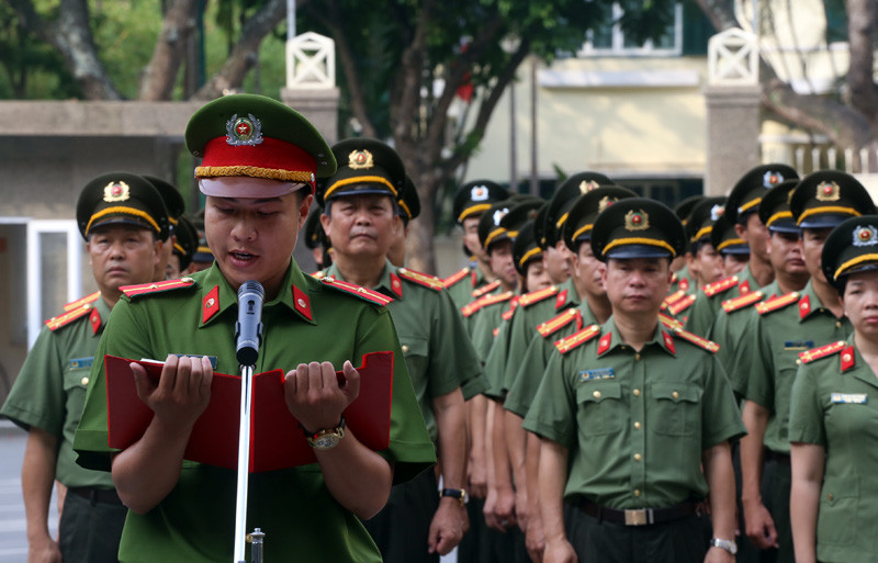 trang phục công an, trang phục CAND mới trang phục công an, trang phục CAND mới