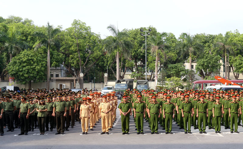 trang phục công an, trang phục CAND mới trang phục công an, trang phục CAND mới