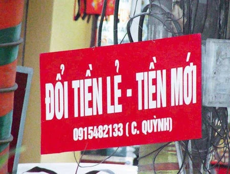 Đổi tiền lẻ: Dịch vụ hốt bạc