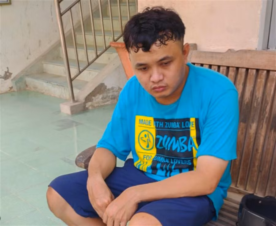 Trương Hoài Thương bị bắt giữ.