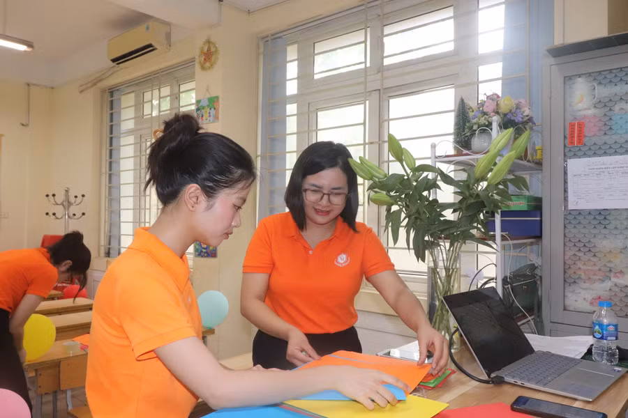 Công tác chuẩn bị của các cô giáo giúp cho học sinh có mùa hè nhiều ý nghĩa.